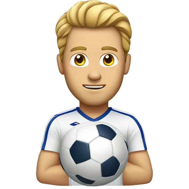 USA white man soccer emoji