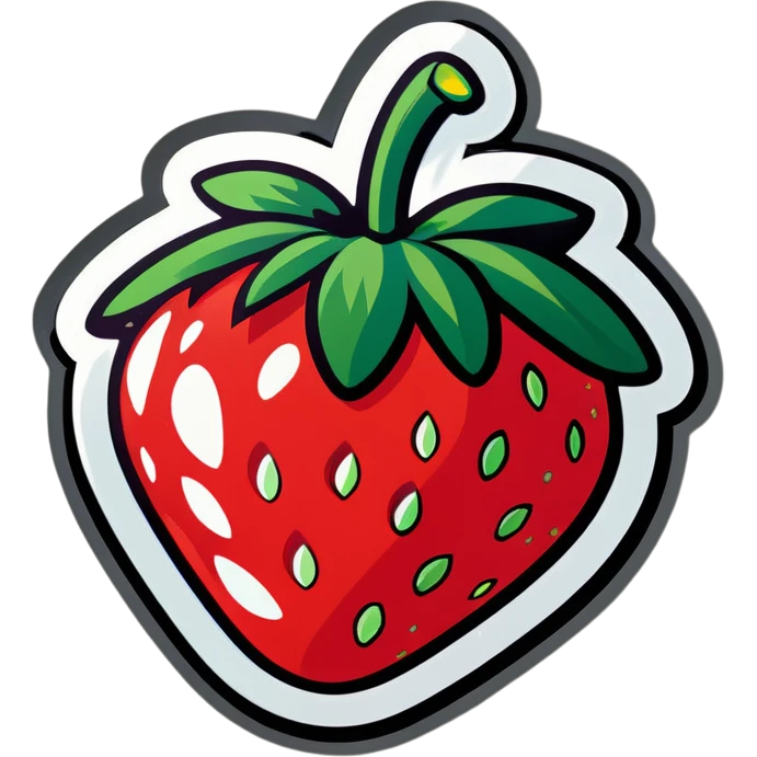 Sexy strawberry emoji