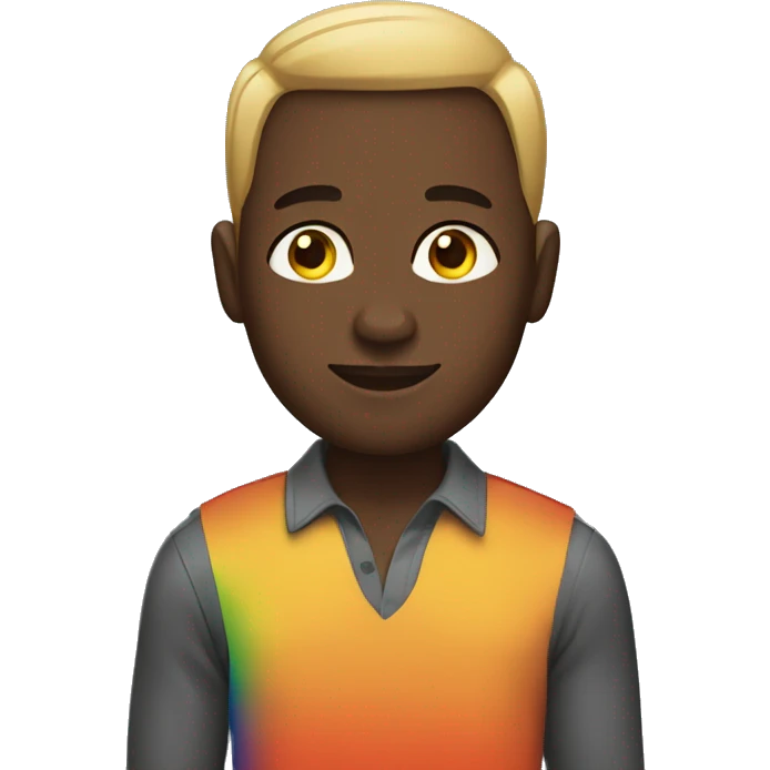 Gay black man emoji