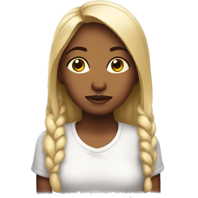 girl giving side eye  emoji