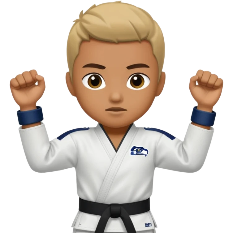 Seattle Seahawks Karate emoji