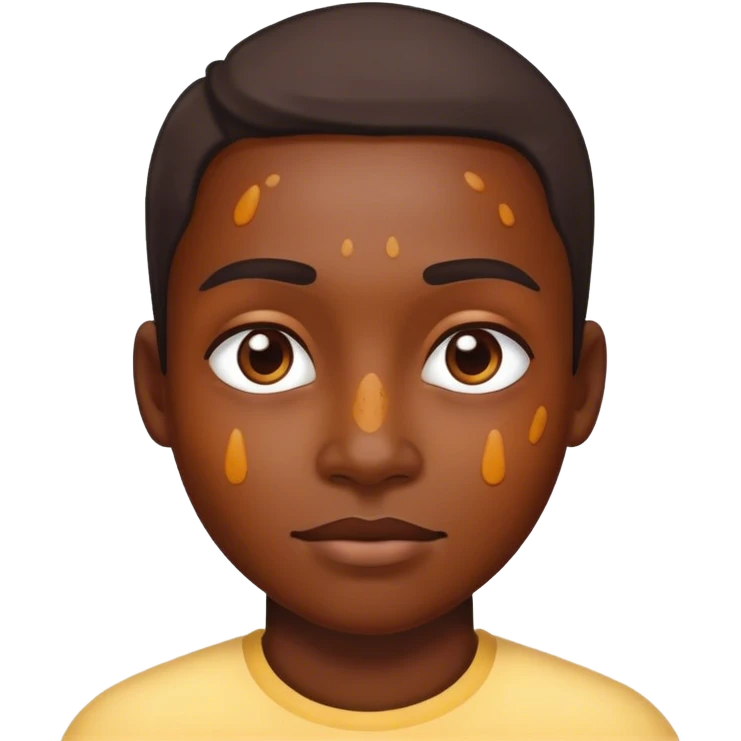 Hyper pigmentation meme emoji