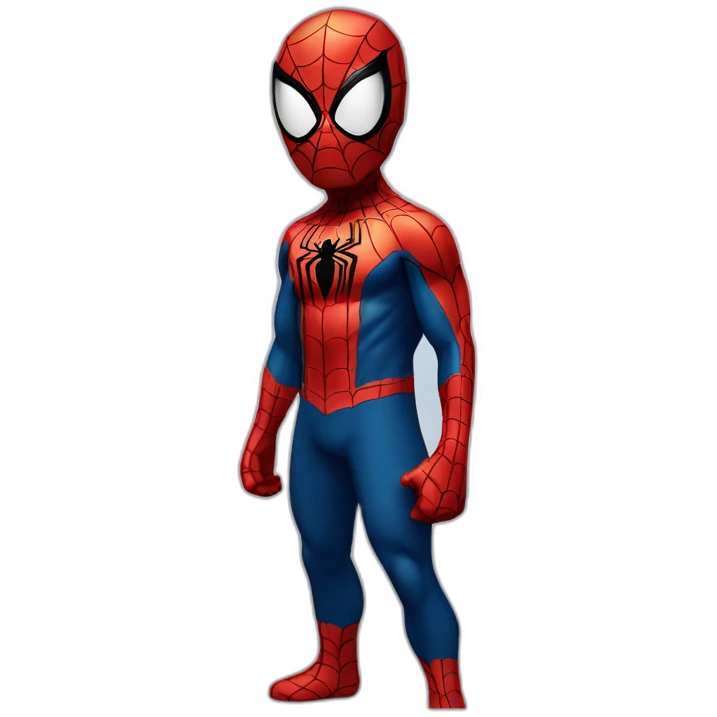Spiderman full body emoji