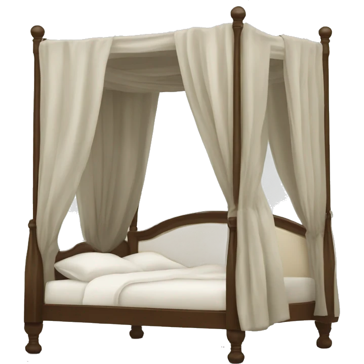 Baldaquin bed  emoji