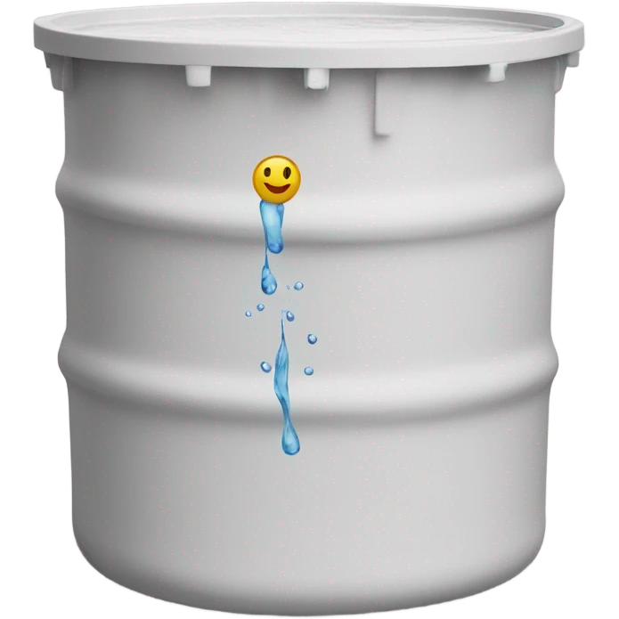 circular container that contain water in it written on it bath water 30$ emoji