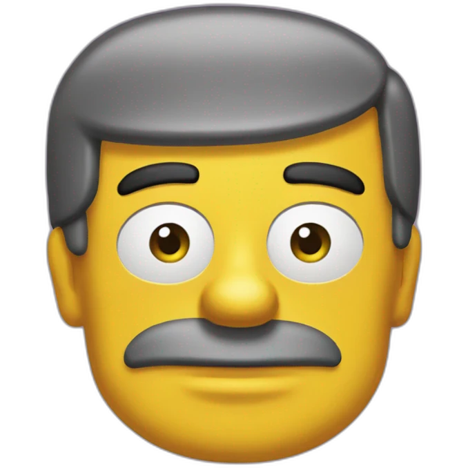 homero simpsons asiatic face emoji