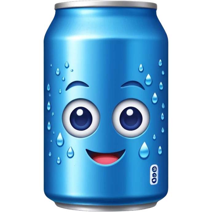hyper blue raspberry Fanta  emoji