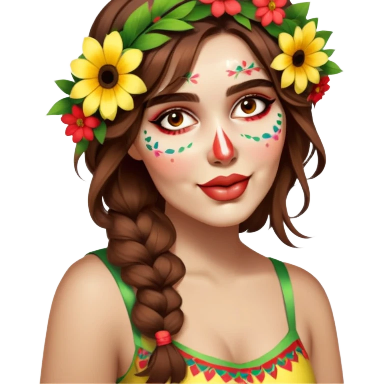 Flower-Crowned Dancer emoji