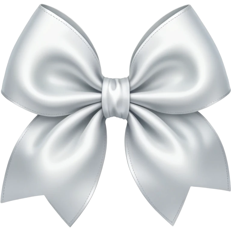 Clean girl bow emoji