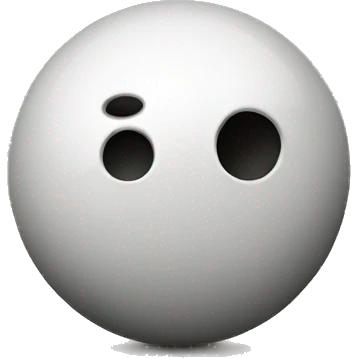 Two ball well a shaft emoji