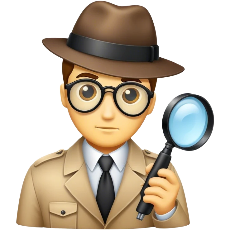 Private investigator logo emoji