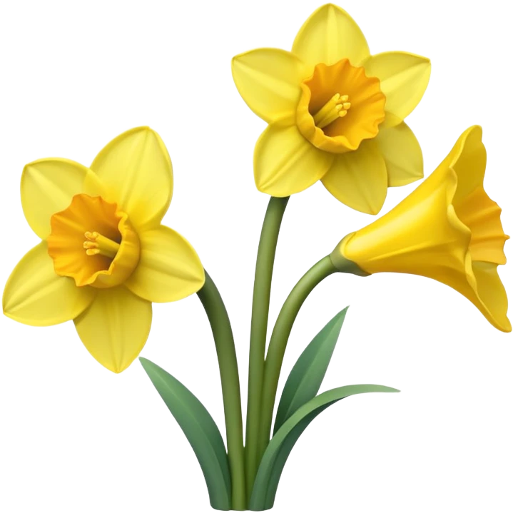 daffodils emoji