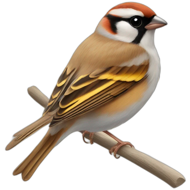 gold-sparrow emoji