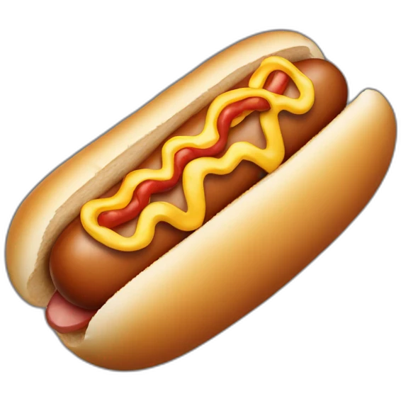hot dog emoji