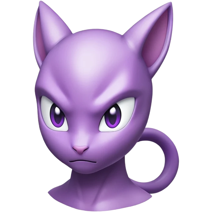 Mewtwo Face emoji