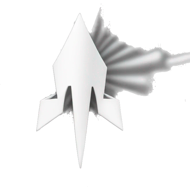 
white, pulsating right arrow emoji