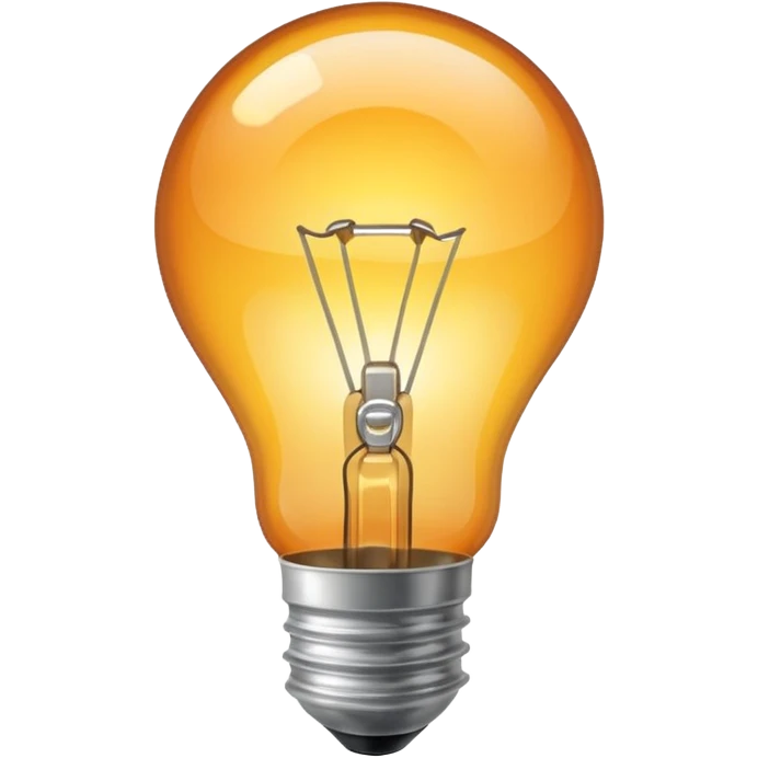 Light bulb emoji