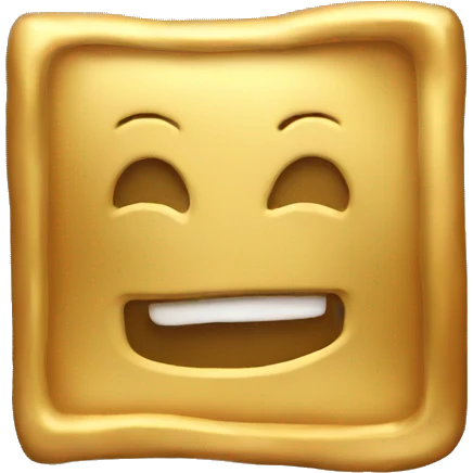 Gold check emoji