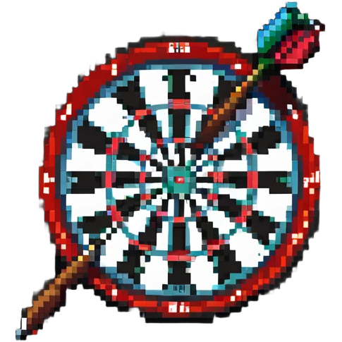 dartboard with darts emoji