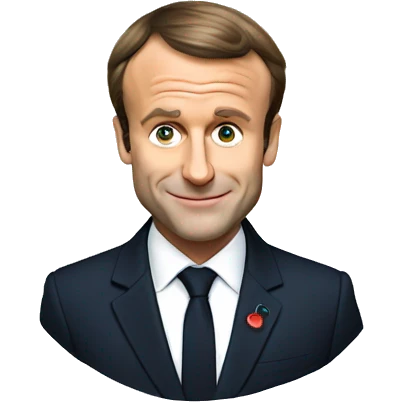 Emmanuel Macron emoji