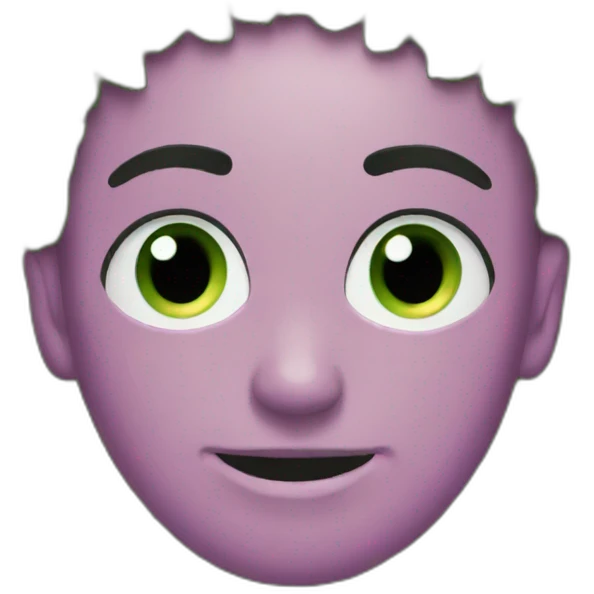 pink green purple emoji emoji