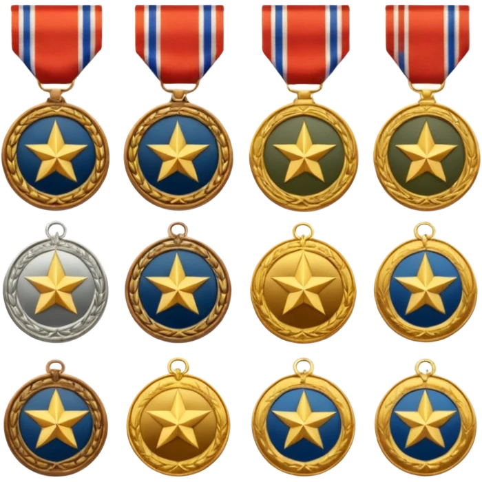 Grados militares emoji