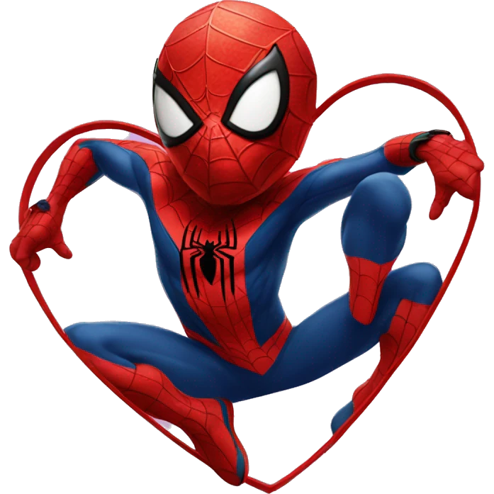 spider-man heart emoji