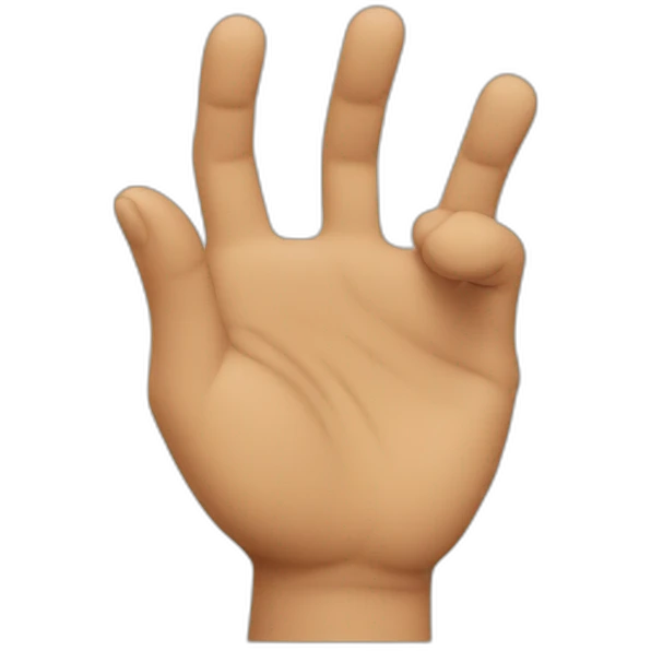 hands, hold, in front emoji