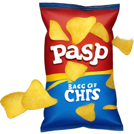 bag of chips emoji