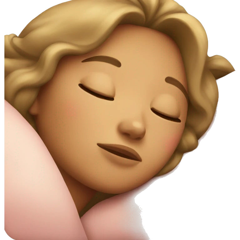 girl sleeping emoji