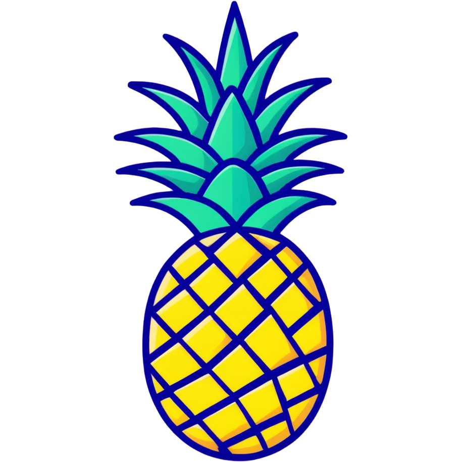 purple pineapple emoji