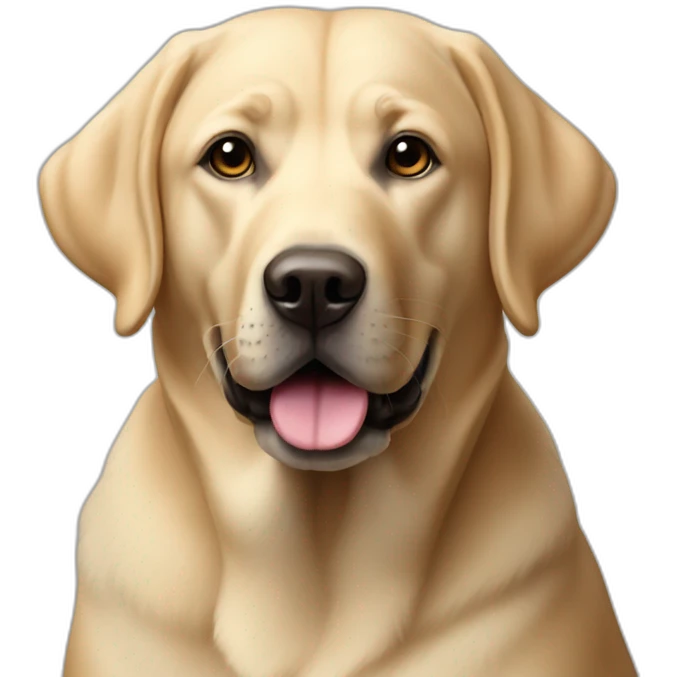 Tulipe Labrador emoji