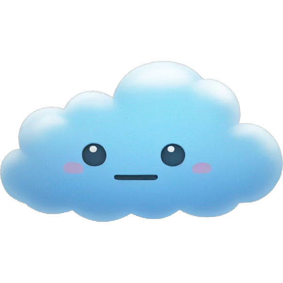 cloud emoji