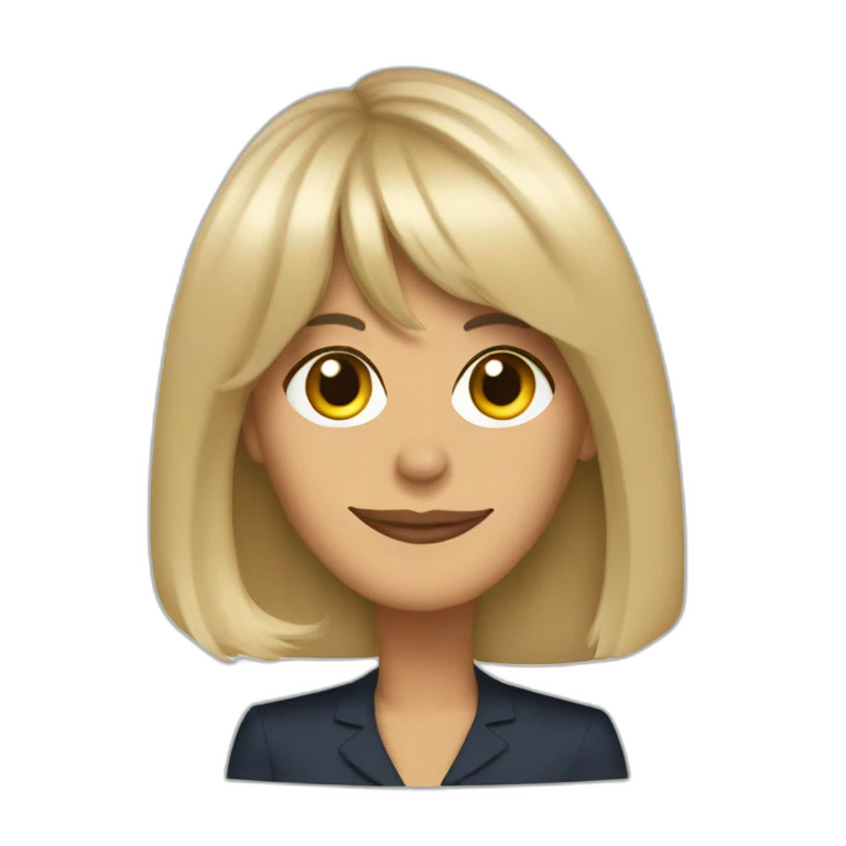Brigitte Macron emoji