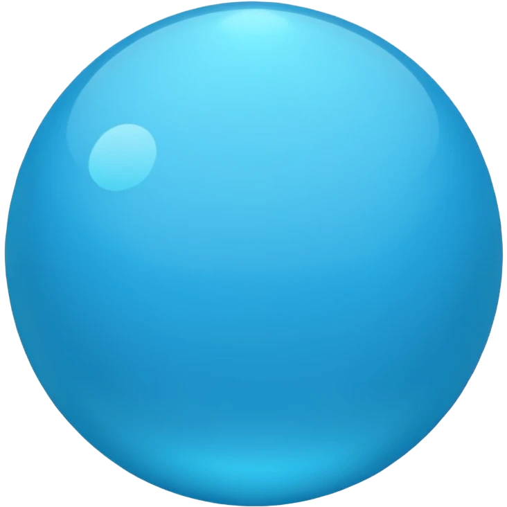 Certified blue color emoji