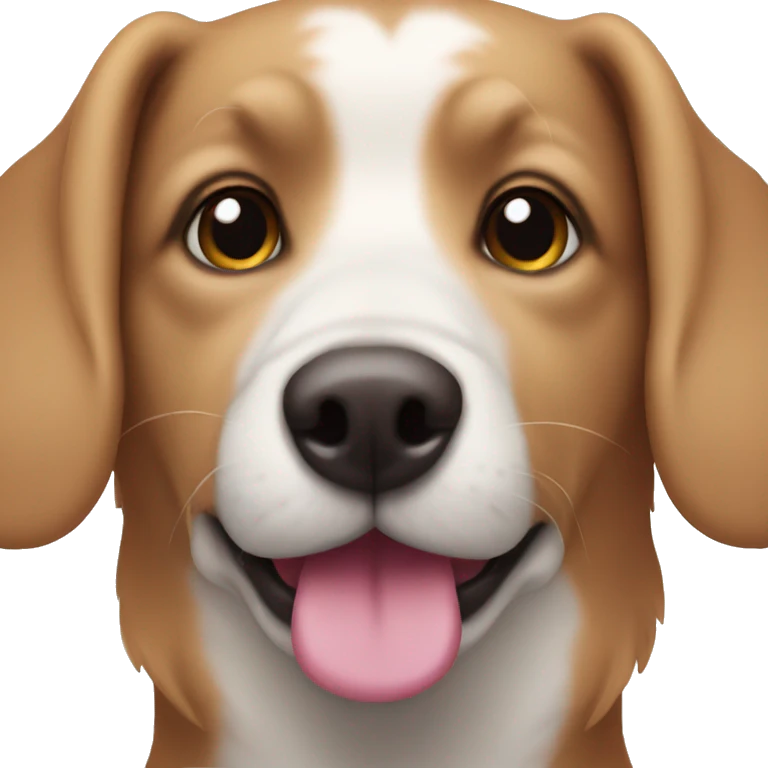 pink nose of a dog emoji