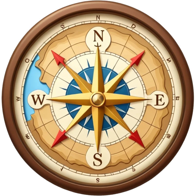 Map for hiking emoji