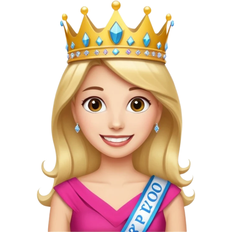 Победа на конкурсе красоты emoji