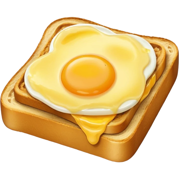 mushy egg on toast emoji