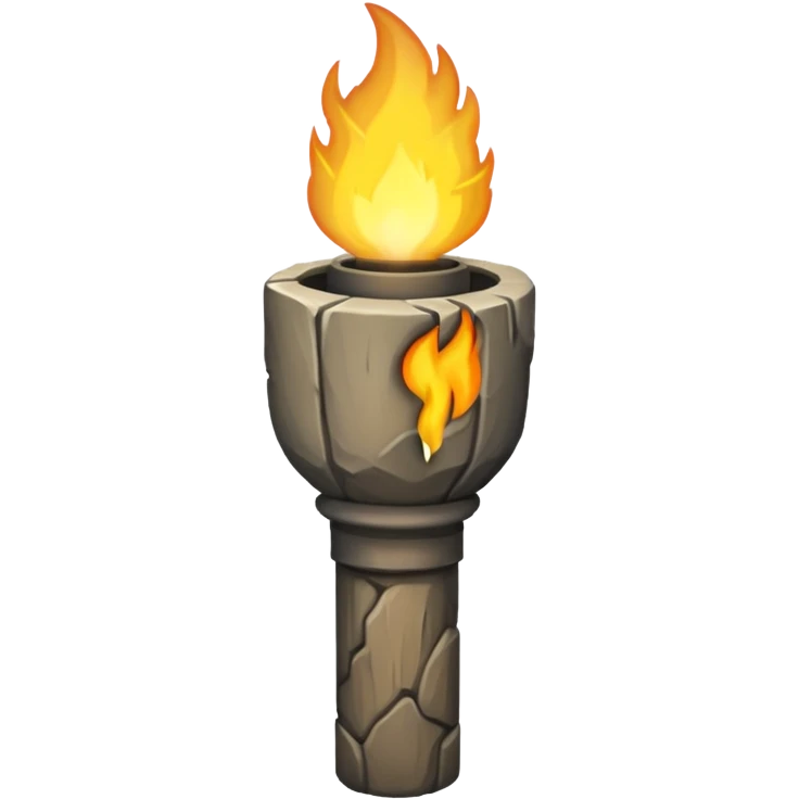 Stone Torche emoji