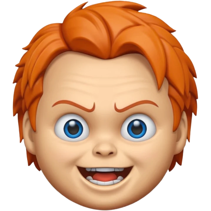 Un emojin de chuky emoji