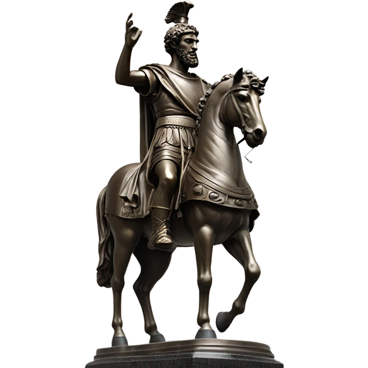 statue of Marcus Aurelius emoji