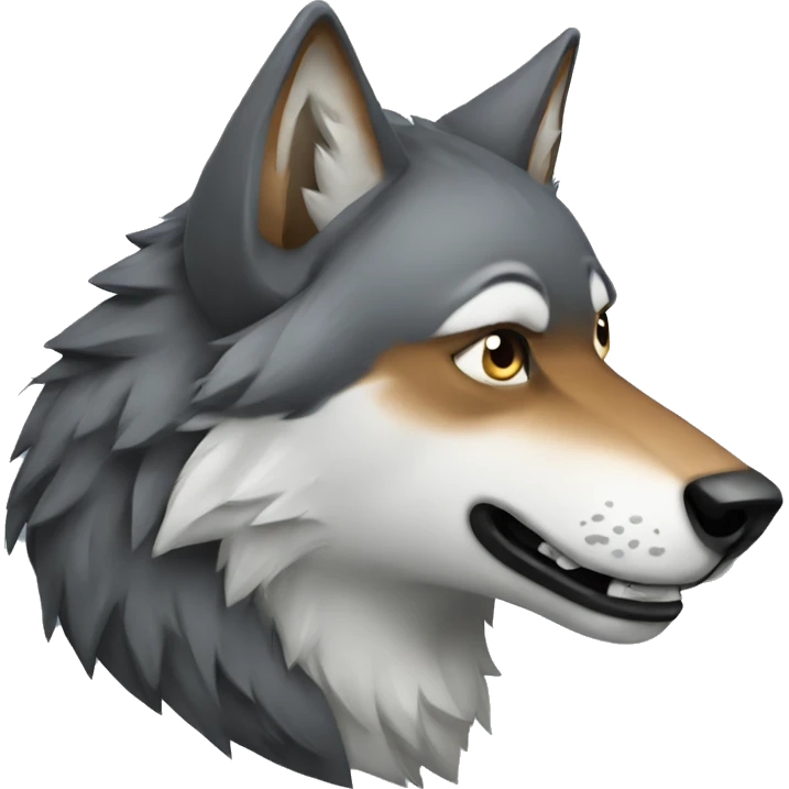 alpha wolf emoji