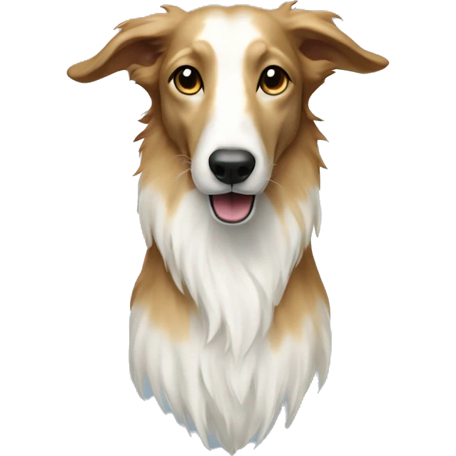 borzoi dog patronus charm emoji
