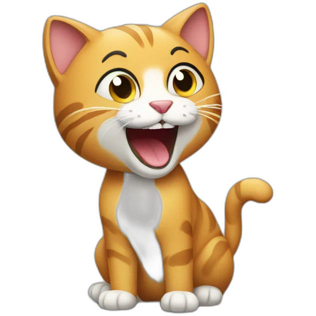 singing cat emoji