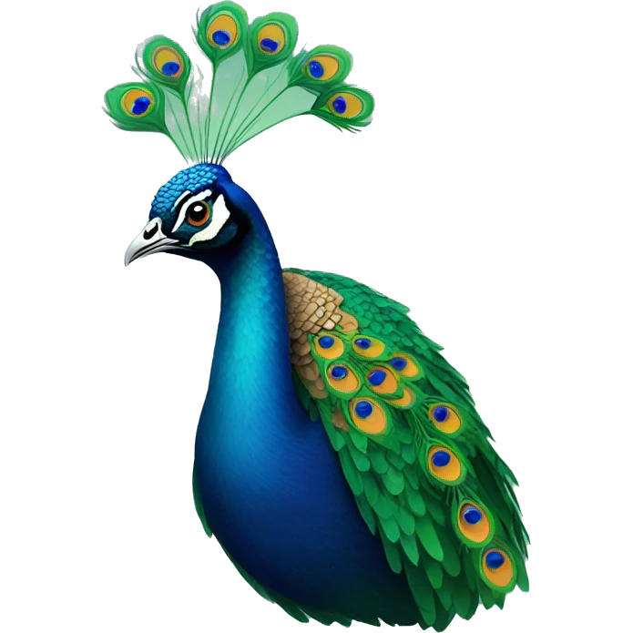 Peacock emoji