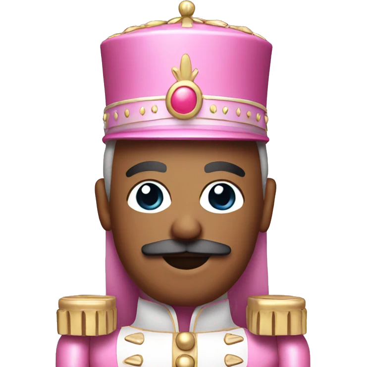 Pink nutcracker  emoji