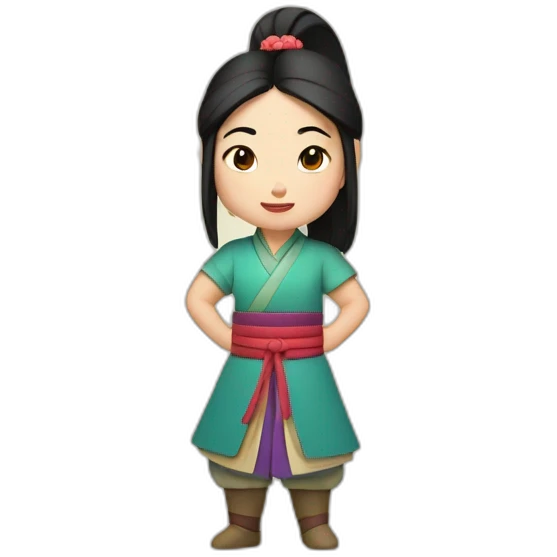 Hua mulan emoji