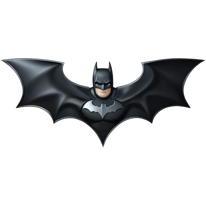 the dark knight batman symbol emoji