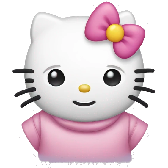 Cute hello kitty emoji emoji